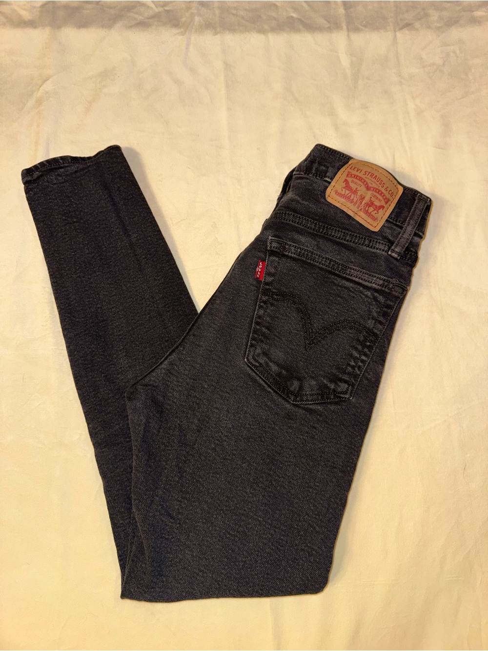 Levi's Black Wedgie Skinny High-Rise Women's Jeans